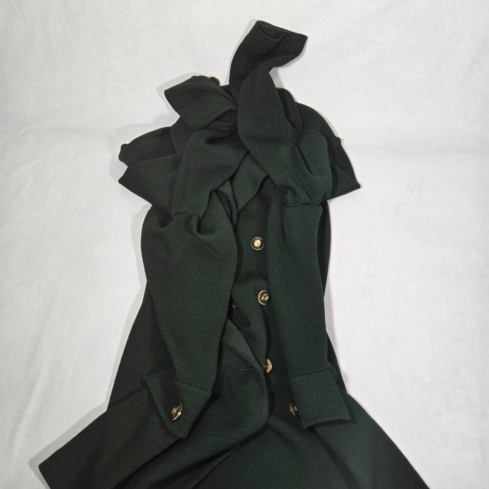 ST. JOHN Collection by Marie Gray Elite-Green Santana Knit Blazer Women Size 10. - Picture 12 of 17